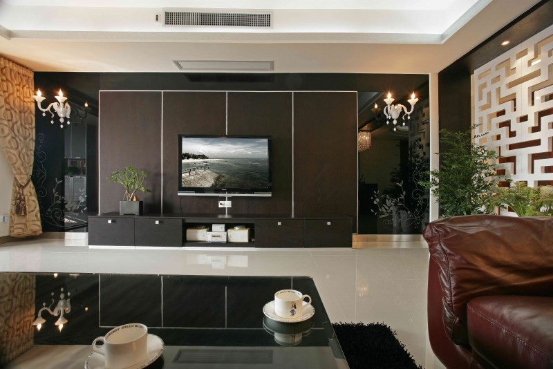 湘潭萊茵城145平米現代風格裝修案例