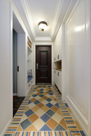 湘潭綠地145平米現代美式風格裝修案例