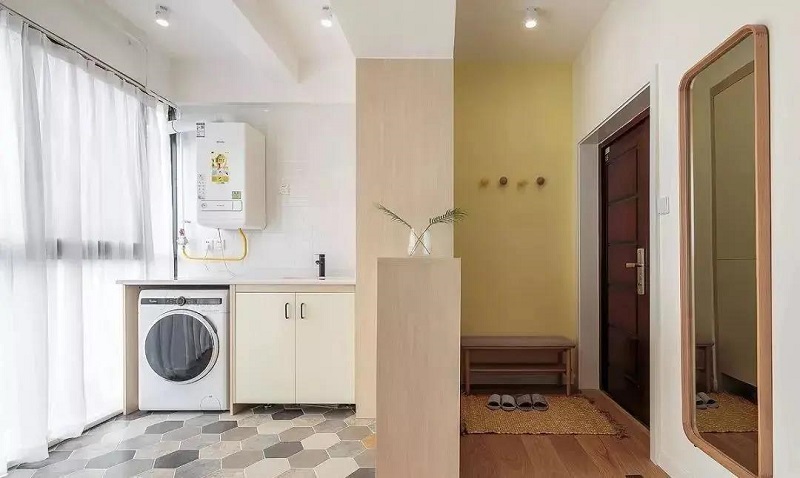 100㎡三居室北歐風裝修，原木搭配暖色調讓家溫馨