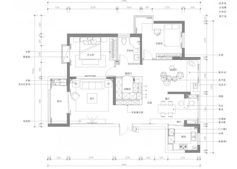 115㎡現(xiàn)代簡(jiǎn)約，舒適輕松的日子，溫馨自然氣息