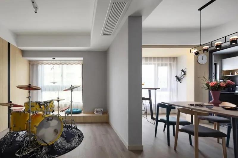 115㎡現(xiàn)代簡(jiǎn)約，舒適輕松的日子，溫馨自然氣息