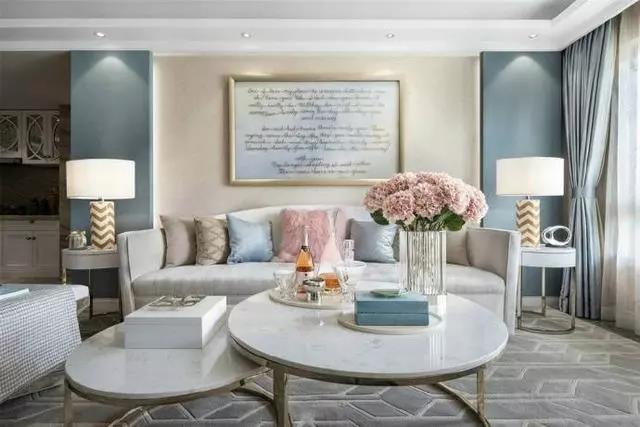 110平方簡(jiǎn)歐裝修風(fēng)格案例介紹，浪漫典雅，很有氣質(zhì)