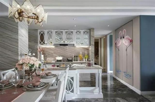 110平方簡(jiǎn)歐裝修風(fēng)格案例介紹，浪漫典雅，很有氣質(zhì)