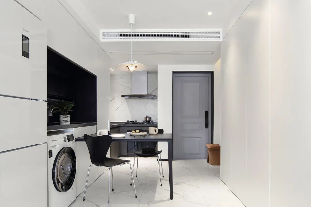 80平現代兩房裝修，溫馨簡單家裝案例