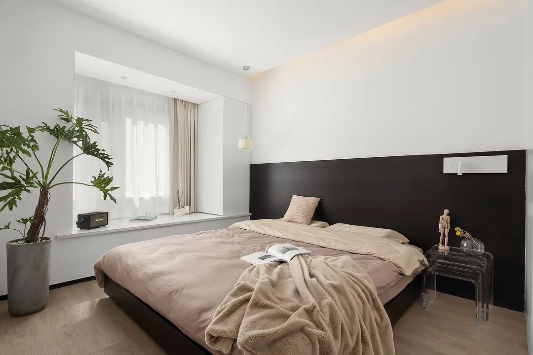 80平現代兩房裝修，溫馨簡單家裝案例