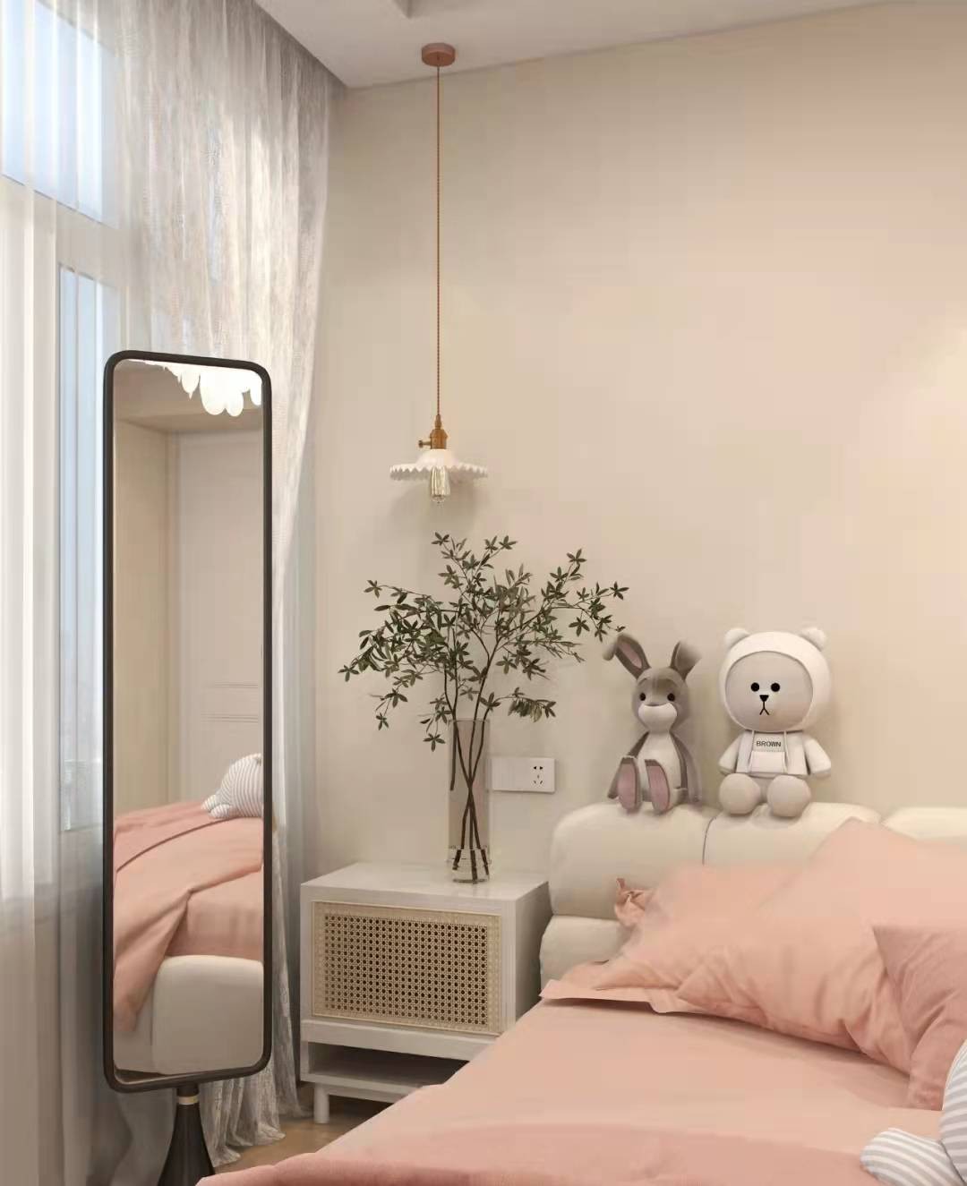 118現代三房裝修，現代原木風少女心滿滿