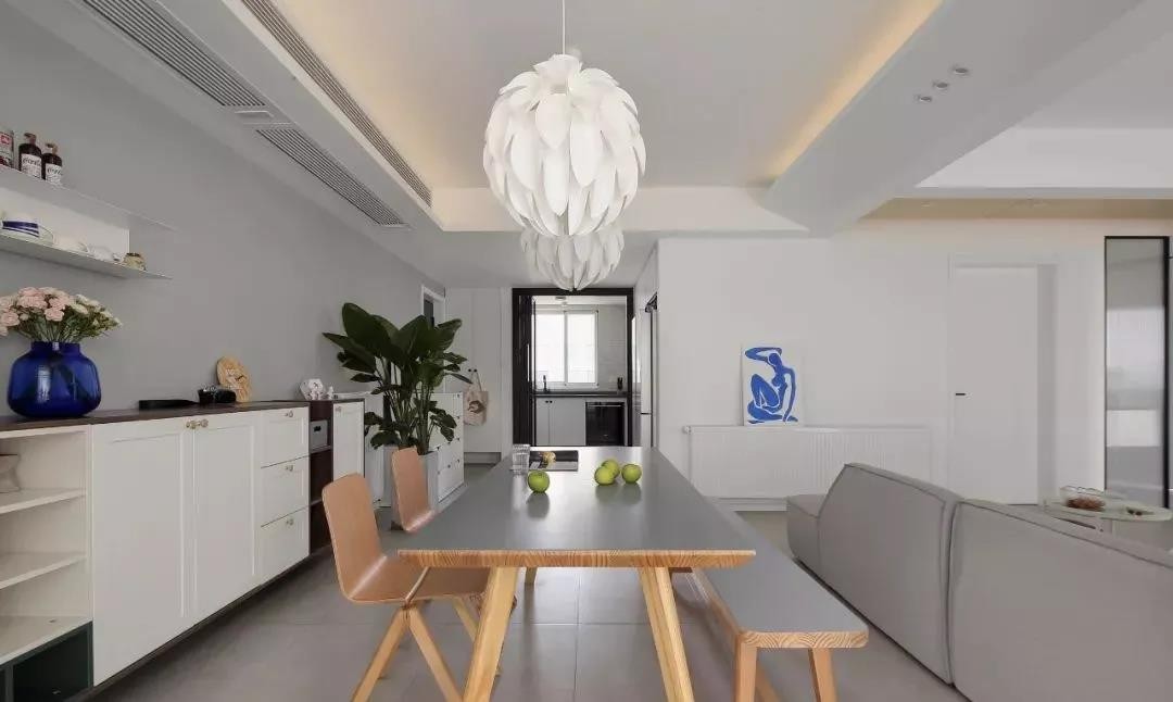 121m2四房時(shí)尚簡約風(fēng)裝修，對未來生活的暢想