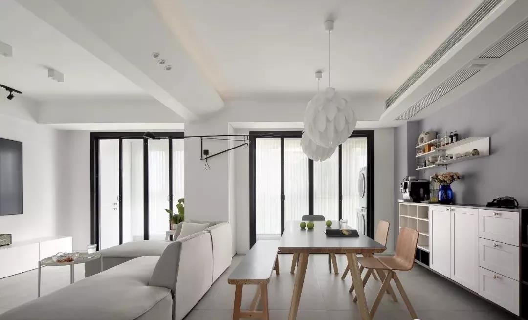 121m2四房時(shí)尚簡約風(fēng)裝修，對未來生活的暢想