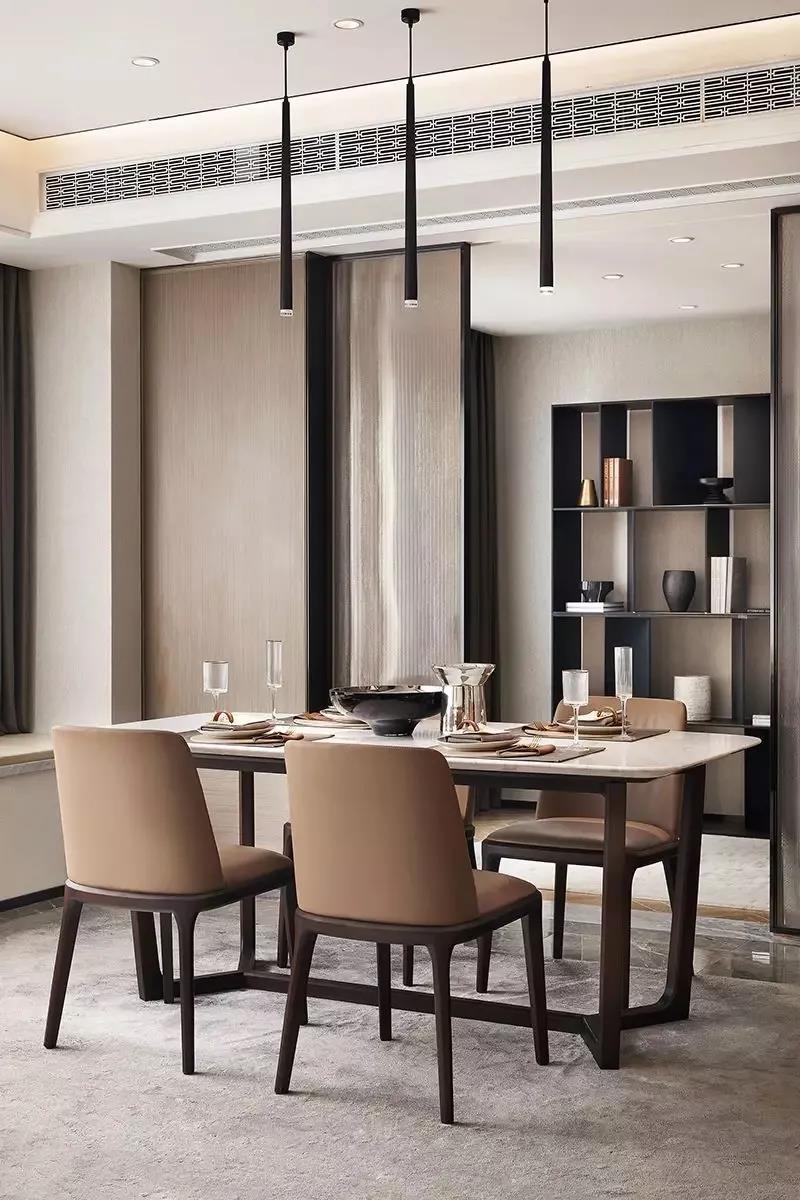 131㎡現代風格新房裝修案例，絕美大橫廳！