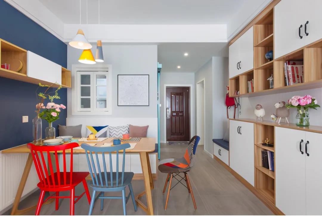 小戶型北歐風裝修案例分享，客廳的設(shè)計溫馨舒適又有格調(diào)