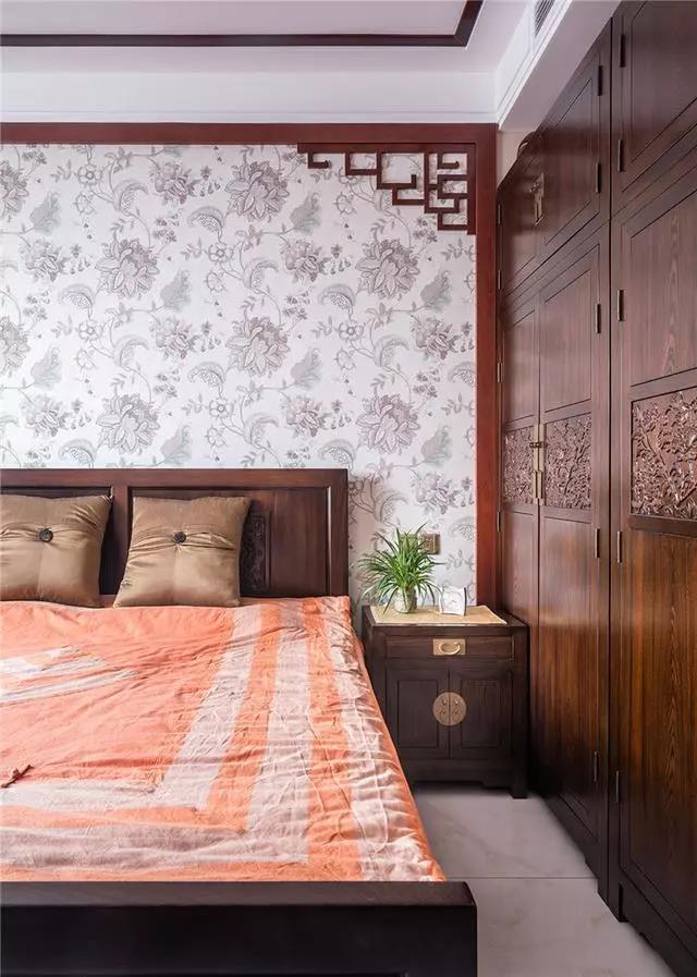 140平中式風格裝修案例，一個客廳都美爆了！