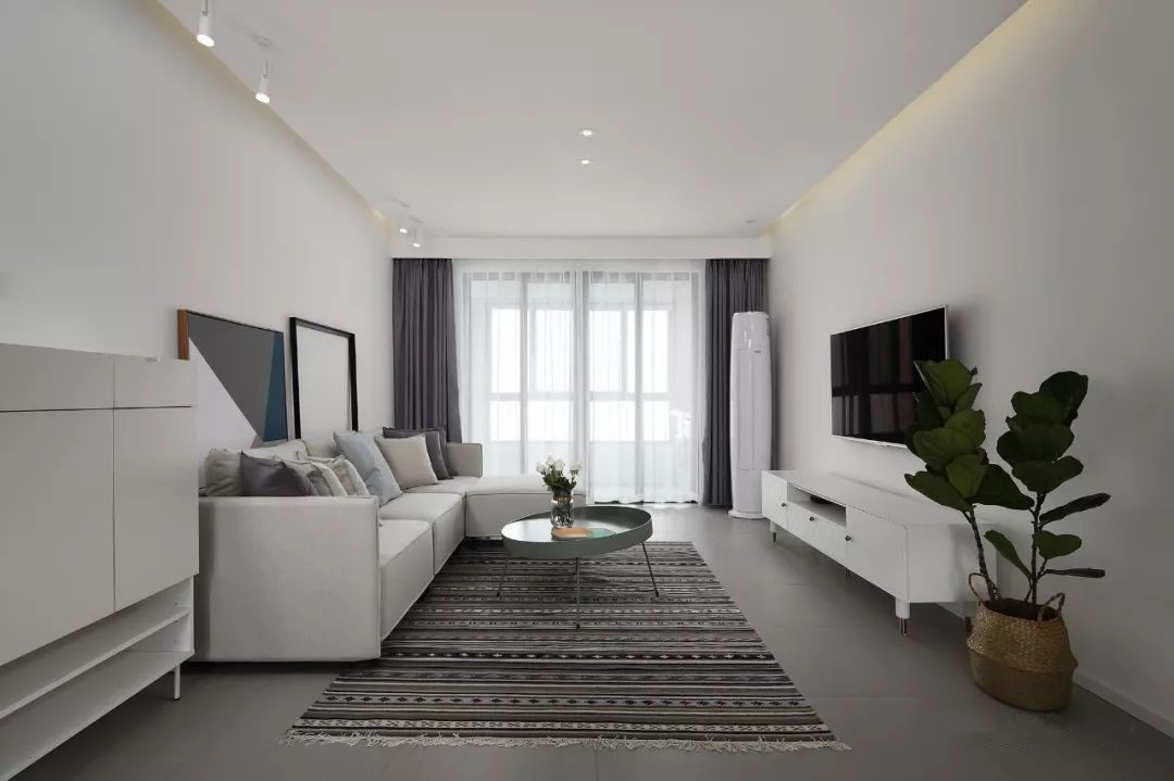 和順府-122㎡極簡(jiǎn)北歐風(fēng)三居，簡(jiǎn)潔大氣、清爽舒適！