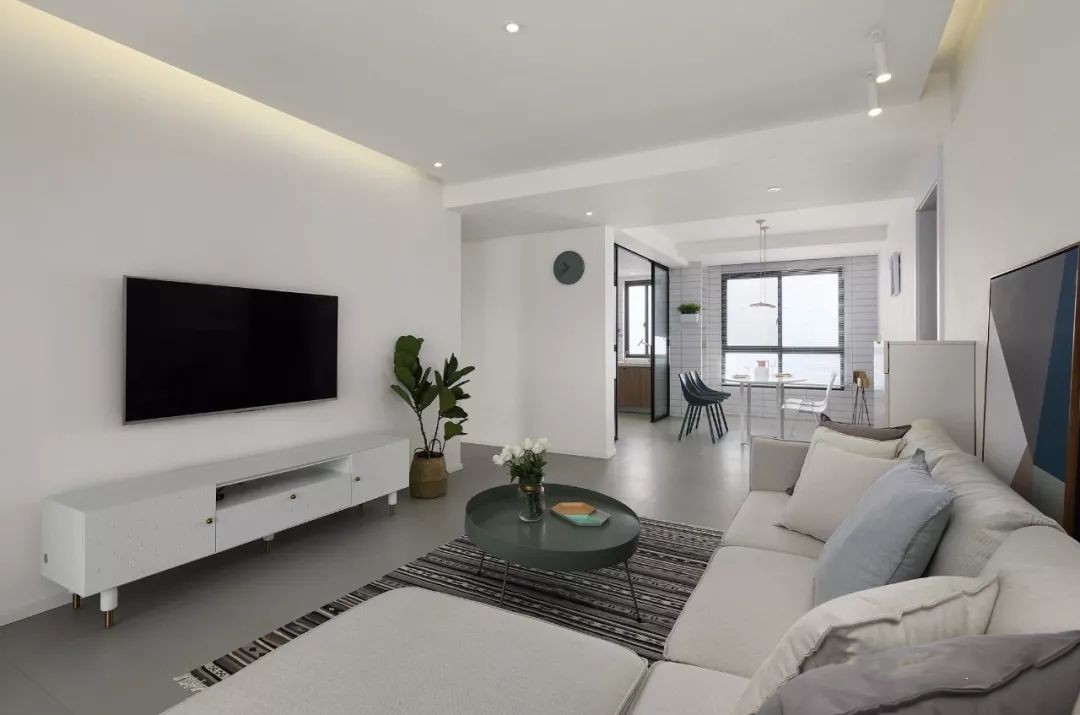 和順府-122㎡極簡(jiǎn)北歐風(fēng)三居，簡(jiǎn)潔大氣、清爽舒適！